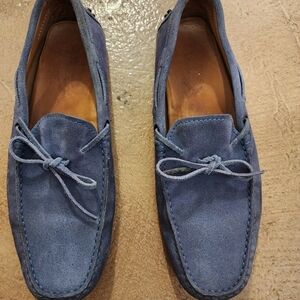 Tods drivers, cobalt blue size  10
